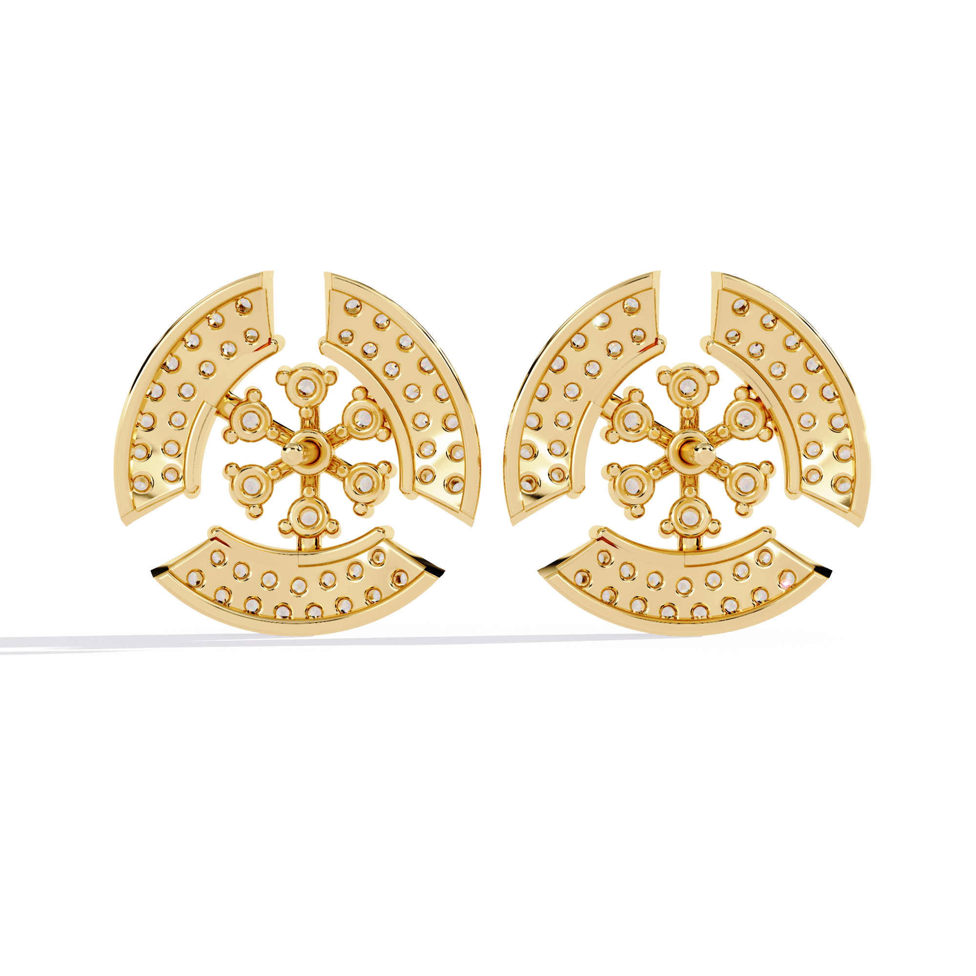 Solitairekart 0.49ct Natural Diamond Earrings